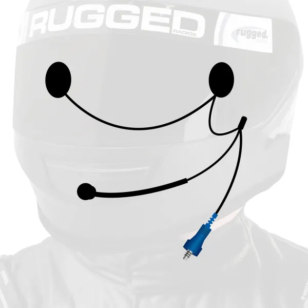Rugged Radios Helmet Kit Wired