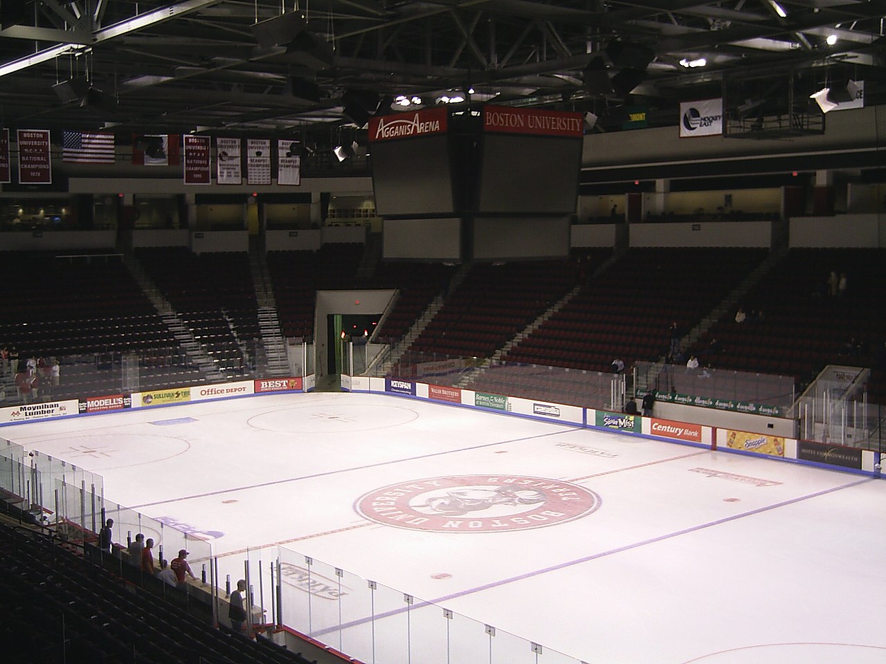 Agganis Arena — After a BU hockey game
