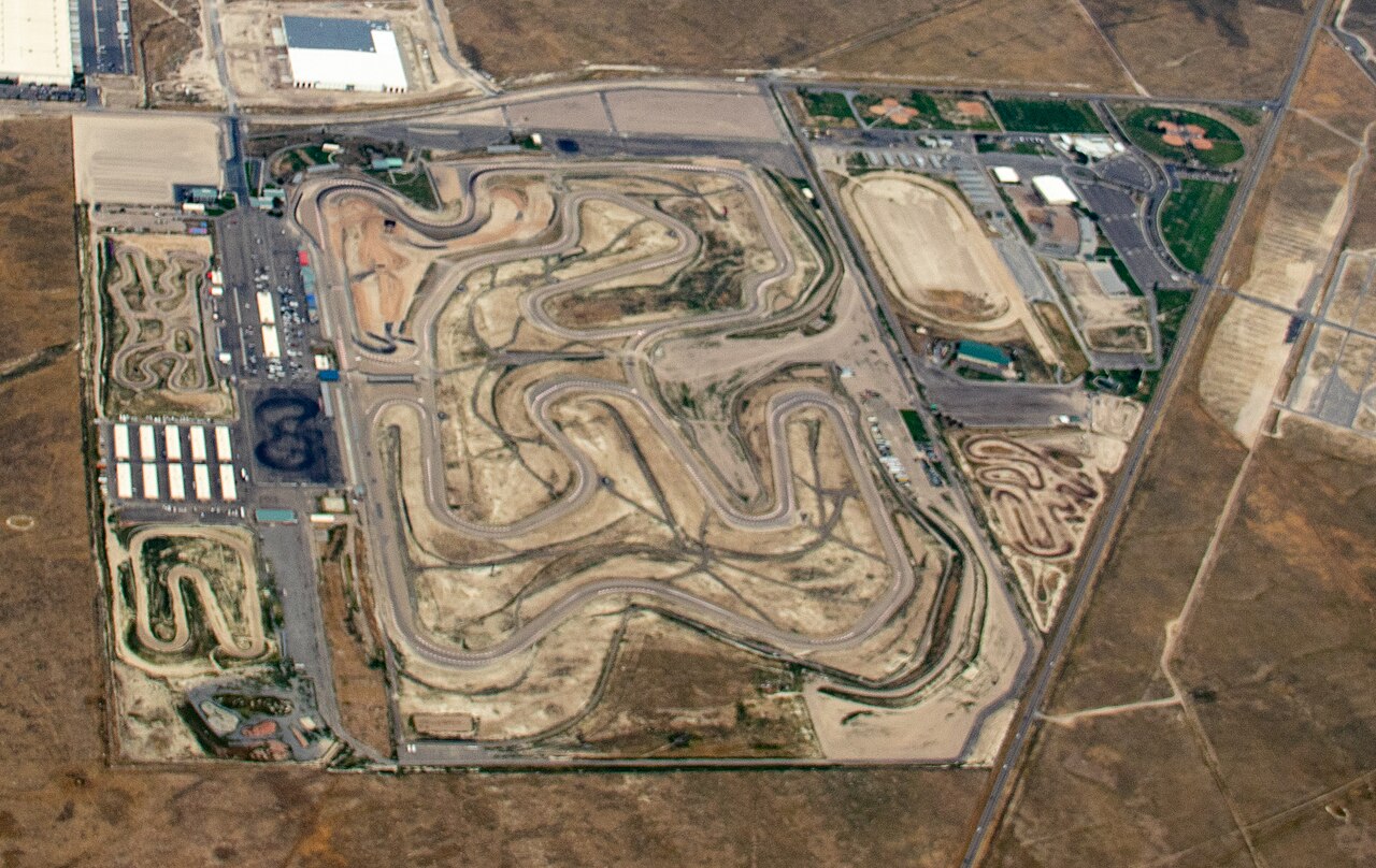 Burt Brothers Motorpark (formerly Utah Motorsports Campus) — Utah Motorsports Campus aerial photo