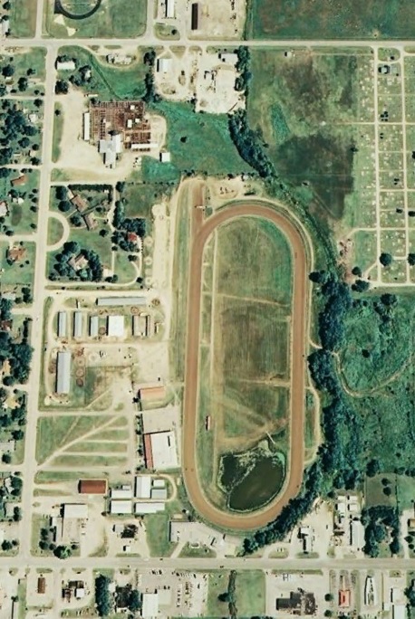 Eureka Downs — Aerial view of the facility in 2006