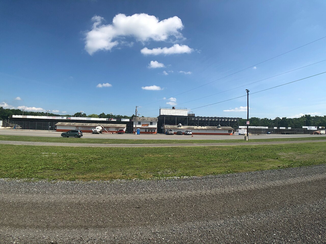 Hagerstown Speedway — Outside of the Grandstands of Hagerstown Speedway