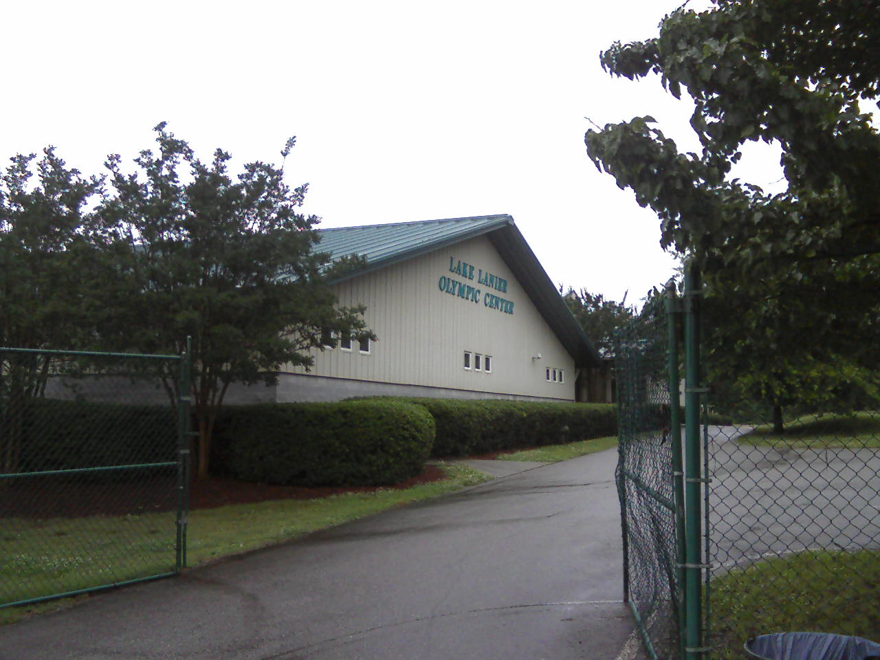 Lake Lanier — w:Lake Lanier Olympic Center in Georgia in the w:United States. The center hosted the canoe sprint and rowing events for the w:1996 Summer O