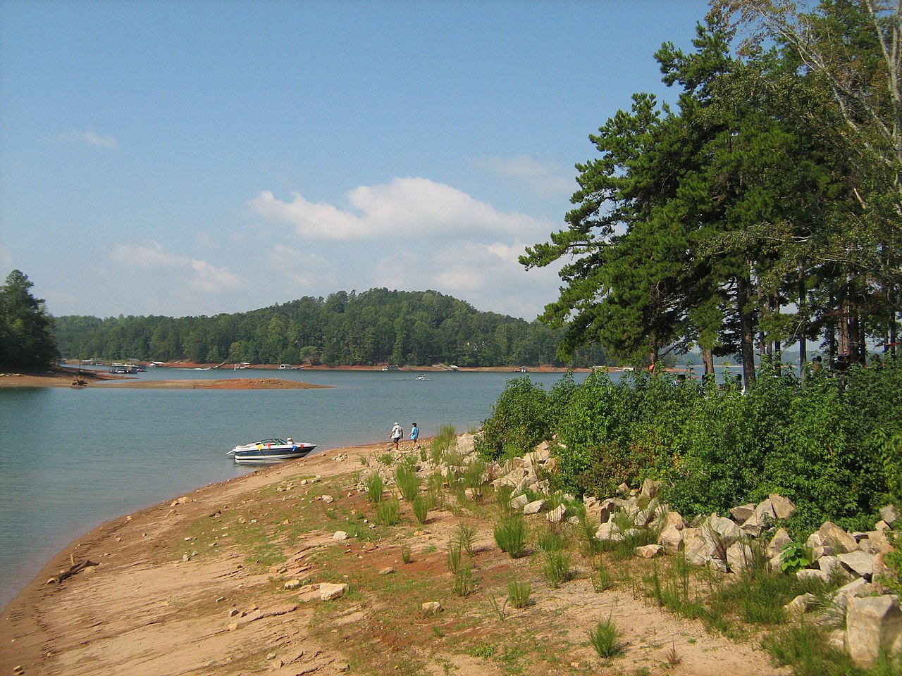 Lake Lanier — Lake Lanier at River Forks Park in Gainesville, Georgia