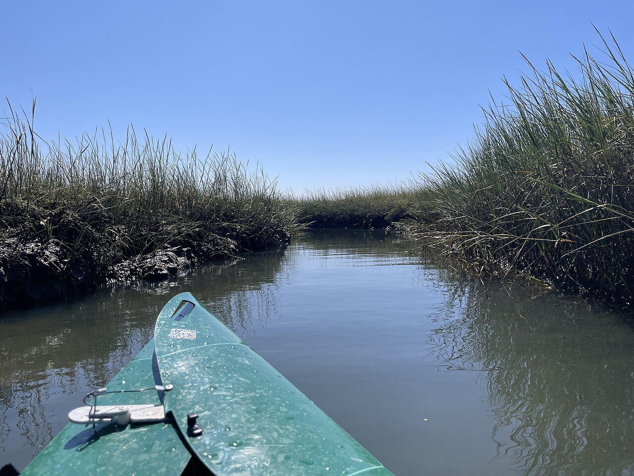 Mission Bay (San Diego) — Kayaking channels in a wildlife preserve in northern Mission Bay September 2024.