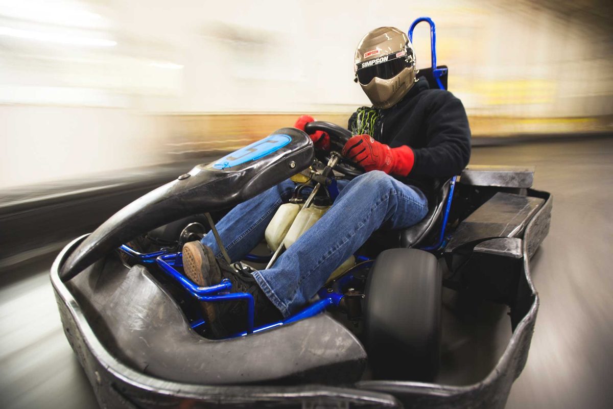 Flags & Wheels Indoor Racing